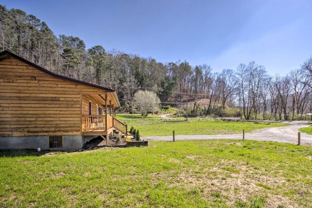 Cozy Smoky Mountain Cabin By Tuckasegee River! Bryson City Dış mekan fotoğraf