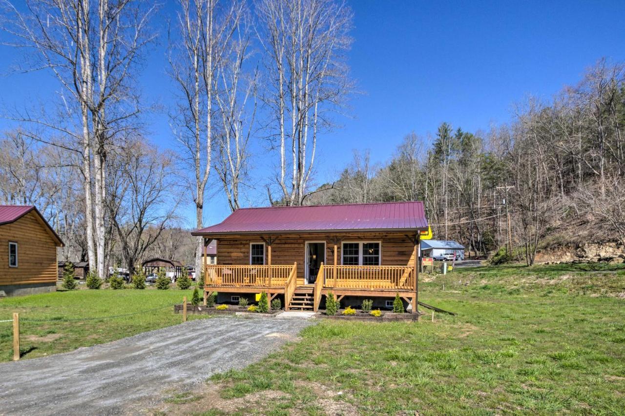 Cozy Smoky Mountain Cabin By Tuckasegee River! Bryson City Dış mekan fotoğraf